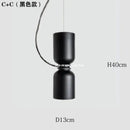 GobekUsa Forged Iron Chandelier Pendant Light E27 Indoor Decorative Lighting