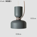 GobekUsa Forged Iron Chandelier Pendant Light E27 Indoor Decorative Lighting