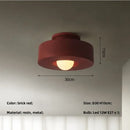 GobekUsa Led Ceiling Light Macaron Minimalist Small Round Hallway Balcony Bedroom E27