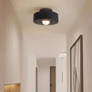 GobekUsa Led Ceiling Light Macaron Minimalist Small Round Hallway Balcony Bedroom E27