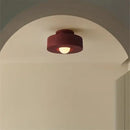 GobekUsa Led Ceiling Light Macaron Minimalist Small Round Hallway Balcony Bedroom E27