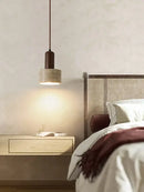 GobekUsa Cream Wind LED Pendant Lamp - Simple Modern Nordic Ceiling Light