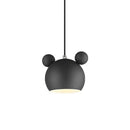 GobekUsa Cartoon Mouse Pendant Light: Nordic Iron Hanging Lamp for Children's Room, LED Lighting Fixtures