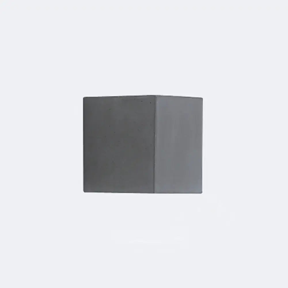 GobekUsa LED Cement Wall Sconce - Simple Rectangle Shape for Corridors