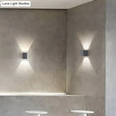 GobekUsa LED Cement Wall Sconce - Simple Rectangle Shape for Corridors