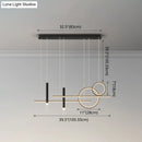 GobekUsa Minimalist Metal Dinner Suspension Lamp with LED Island Pendant and Spotlight