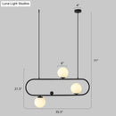 GobekUsa Minimalist Metal Island Light with Milk Glass Shade