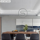 GobekUsa Minimalist Metal LED Hanging Light for Dining Room and Kitchen Island