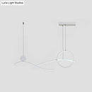 GobekUsa Minimalist Metal LED Hanging Light for Dining Room and Kitchen Island