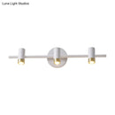 GobekUsa Minimalist Metallic 3-Arm Wall Mount Vanity Lamp for Bathroom