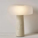 GobekUsa Cream Marble Table Lamp: Modern LED Bedroom Lighting Fixture