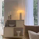 GobekUsa Cream Marble Table Lamp: Modern LED Bedroom Lighting Fixture