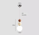 GobekUsa Cream Style Modern Minimalist Nordic Pendant Light for Master Bedroom