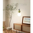 GobekUsa Cream Style Modern Minimalist Nordic Pendant Light for Master Bedroom