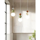 GobekUsa Cream Style Modern Minimalist Nordic Pendant Light for Master Bedroom