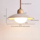GobekUsa Creative Stone LED Pendant Light Yellow Travertine Nordic Minimalism Hanging Lamp
