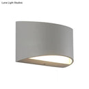GobekUsa Minimalist LED Wall Light - Metal Geometric Design | Warm/White Light Options