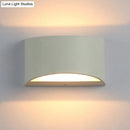 GobekUsa Minimalist LED Wall Light - Metal Geometric Design | Warm/White Light Options