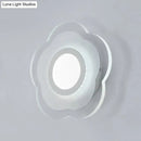 GobekUsa Modern LED Wall Sconce - Triangle/Round/Square Design - Warm/White Light - Acrylic Simplicity
