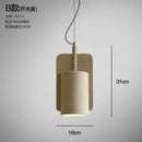 GobekUsa Cement Pendant Lamp Retro Lights
