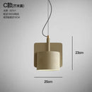GobekUsa Cement Pendant Lamp Retro Lights