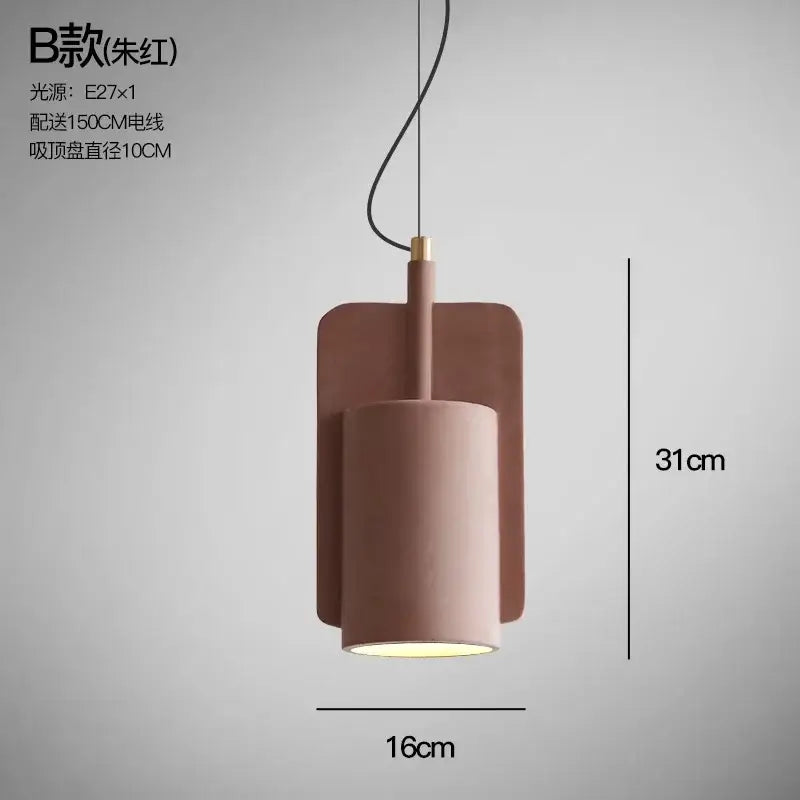 GobekUsa Cement Pendant Lamp Retro Lights, photo 13 of 14