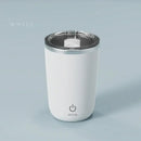 Minimalist pastel electric magnetic stirring coffee cup kitchen mug by Decorbites