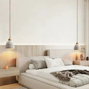 GobekUsa Concrete High Pendant Chandelier for Bedroom, Restaurant, and Bar