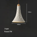 GobekUsa Concrete High Pendant Chandelier for Bedroom, Restaurant, and Bar
