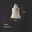 GobekUsa Concrete High Pendant Chandelier for Bedroom, Restaurant, and Bar