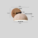 GobekUsa Iron Yellow Travertine Wall Lights, Pull Chain Switch, LED Sconce for Bedroom, Bathroom.