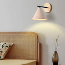 GobekUsa Iron Yellow Travertine LED Wall Sconce for Bedroom, Bathroom, Mirror Light
