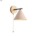GobekUsa Iron Yellow Travertine LED Wall Sconce for Bedroom, Bathroom, Mirror Light