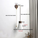 GobekUsa Ceramic LED Wall Lamp Modern Wood Decor Stair Light Fixtures