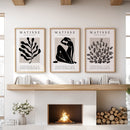 Matisse Posters Set of 3. Minimalist Botanical, Figure Prints by Wall Art Set