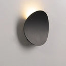 Minimalist silver & black led wall lamp for bedroom by Decorbites