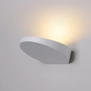 Minimalist silver & black led wall lamp for bedroom by Decorbites