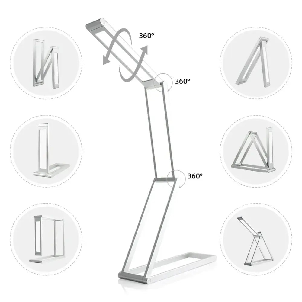 GobekUsa Dimmable LED Desk Lamp - Portable, Foldable, USB Charging, Energy Saving for Study & Work, photo 5 of 9