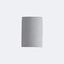 GobekUsa Minimalistic LED Wall Light: Half Cylinder Living Room Sconce with Cement Fixture