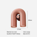 GobekUsa Cirkus Tube Wall Sconce: Minimalist Night Light & Bedside Reading Lamp