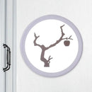 GobekUsa Minimalist LED Mural Wall Lamp in Acrylic, White, and Coffee Tones
