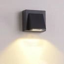GobekUsa Minimalist Triangle Aluminum Flush Wall Sconce - Small/Large - Black - Corridor Lamp
