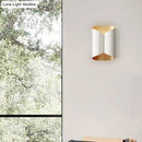 GobekUsa Minimalist Twist Wall Sconce with Metallic 2-Bulb Light Fixture for Porch