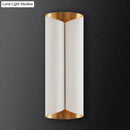 GobekUsa Minimalist Twist Wall Sconce with Metallic 2-Bulb Light Fixture for Porch