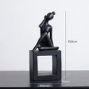 Abstract Figures Sculpture Modern Minimalism Decor Room Crafts GobekUsa Aesthetics