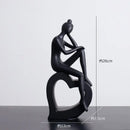 Abstract Figures Sculpture Modern Minimalism Decor Room Crafts GobekUsa Aesthetics