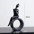 Abstract Figures Sculpture Modern Minimalism Decor Room Crafts GobekUsa Aesthetics