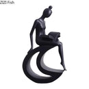 Abstract Figures Sculpture Modern Minimalism Decor Room Crafts GobekUsa Aesthetics