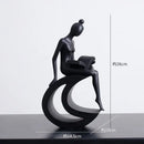 Abstract Figures Sculpture Modern Minimalism Decor Room Crafts GobekUsa Aesthetics