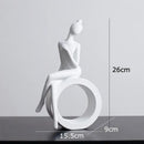 Abstract Figures Sculpture Modern Minimalism Decor Room Crafts GobekUsa Aesthetics